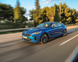 Kia Stinger blue dynamic  (19)